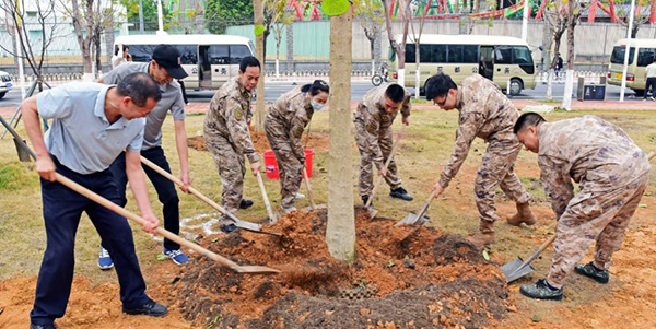 种植适生乔木3860株    澳门金沙娱乐城官网
掀起全民植树热潮