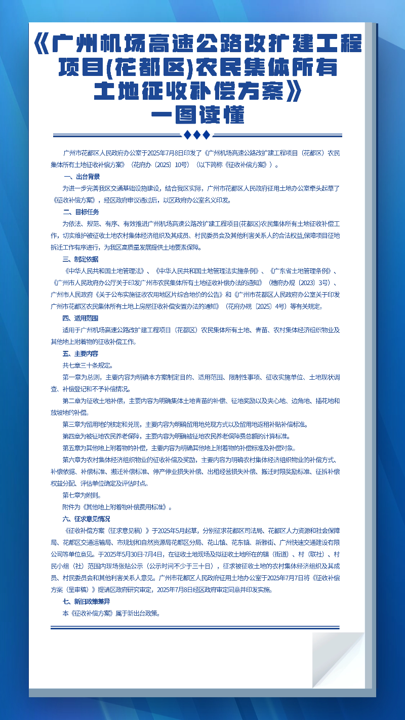 3.2《广州机场高速公路改扩建工程项目(澳门金沙娱乐城官网区)农民集体所有土地征收补偿方案》一图读懂.jpg